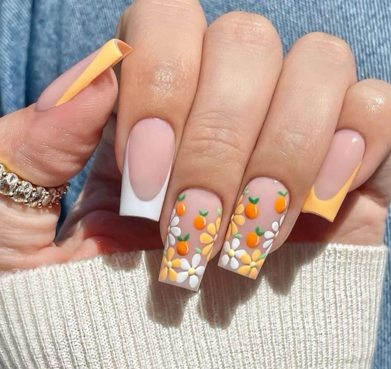 Spring 2025 Nail Trends: From Elegant Florals to Bold Blues