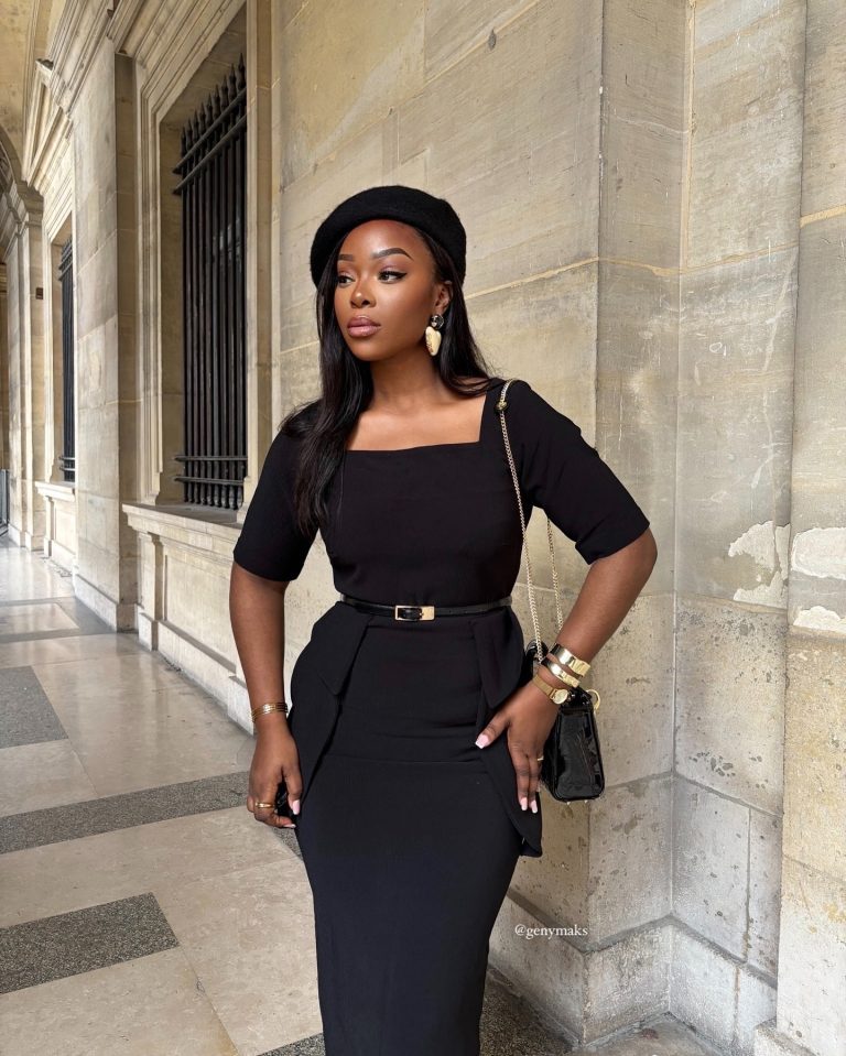 Genymaks Effortless Elegance: A Lesson in Parisian Chic Modesty
