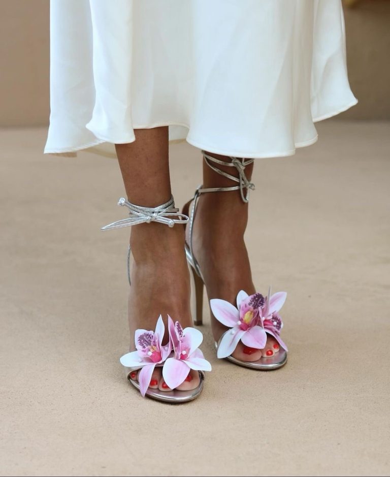 Shoe Game: The Blooming Trend of Flower Heels